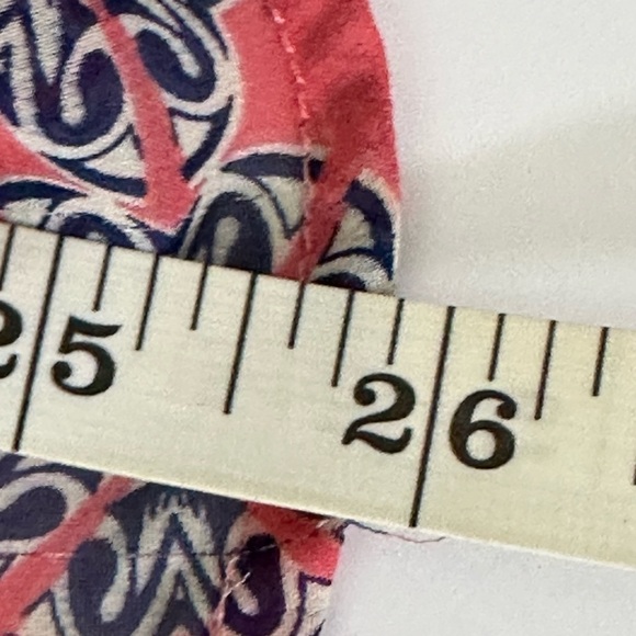 Collective Concepts sz L P top, shirt blouse mini print lightweight long sleeve - Picture 10 of 13